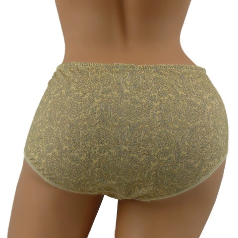 Zmysłowe Majtki Figi gładkie Lanny Mode Beżowe L