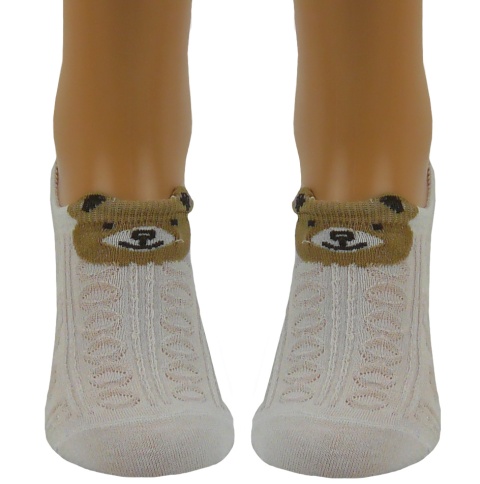 2x BIAŁE bawełniane KRÓTKIE SKARPETKI STOPKI MIDINI 36-38