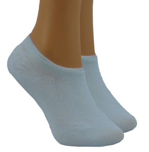 6x GŁADKIE BAWEŁNIANE czarne białe STOPKI DAMSKIE skarpetki roz. 35-38