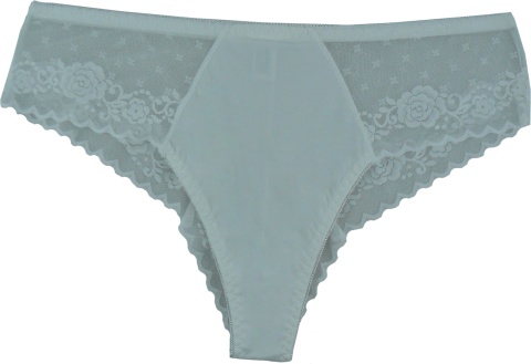 FIGI damskie BRAZYLIANY PLUS SIZE Ania Lu Lo 253 3XL białe