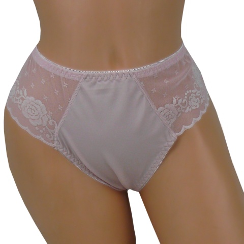 FIGI damskie BRAZYLIANY PLUS SIZE Ania Lu Lo 253 3XL pudrowy