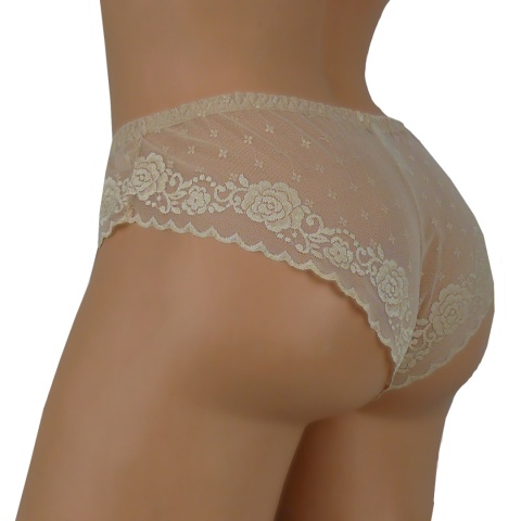 FIGI damskie BRAZYLIANY PLUS SIZE Ania Lu Lo 253 3XL beżowe