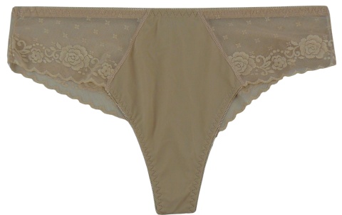 FIGI damskie BRAZYLIANY PLUS SIZE Ania Lu Lo 253 3XL beżowe