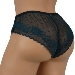 FIGI damskie BRAZYLIANY PLUS SIZE Ania Lu Lo 253 XL zielone