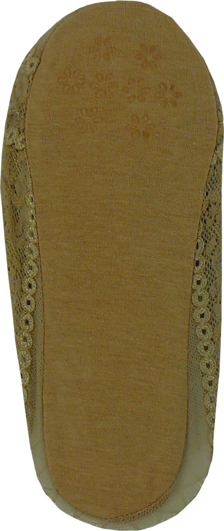 KORONKOWE BALERINKI baletki STOPKI DAMSKIE BAMBOO ciemny beż39-42