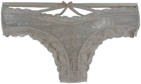 KORONKOWE DAMSKIE BRAZYLIANY beżowe roz.XL ANIA LuLo