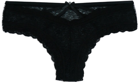 KORONKOWE DAMSKIE BRAZYLIANY czarny roz.3XL ANIA LuLo