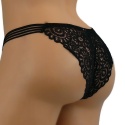 LULALO 179 KORONKOWE MAJTKI BRAZYLIANY czarne XL
