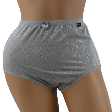 MAJTKI figi DAMSKIE Z WYSOKIM STANEM Mengni Rouzi 5XL liliowe