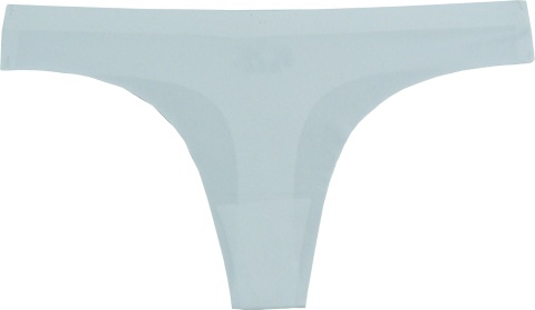 DYANA STRINGI majtki GŁADKIE LASEROWO CIĘTE BEZSZWOWE białe S