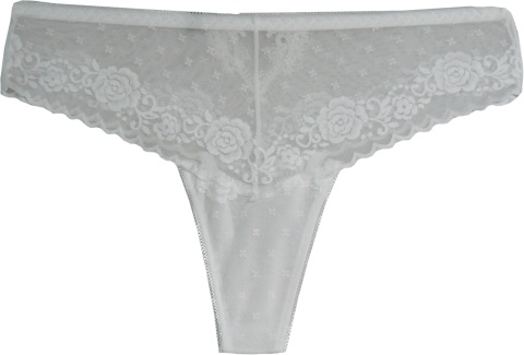 AniaLULO 232 STRINGI KORONKOWE XL ecru