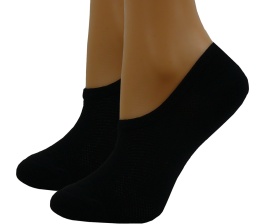 BIAŁE STOPKI BAMBUSOWE DAMSKIE KRÓTKIE SKARPETKI roz.35-38