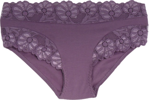 DAMSKIE MAJTKI KORONKOWE Yibili 0477 3XL wrzosowy