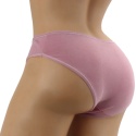 GŁADKIE BAWEŁNIANE MAJTKI figi MŁODZIEŻOWE 61082 XL różowe