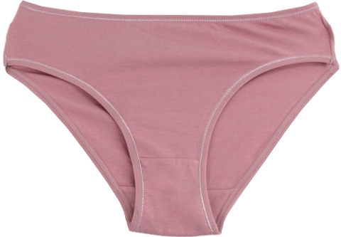GŁADKIE BAWEŁNIANE MAJTKI figi MŁODZIEŻOWE 61082 XL różowe