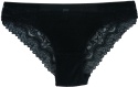 KORONKOWE BAWEŁNIANE MAJTKI Ania Lu Lo 253 4XL czarne