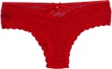 KORONKOWE DAMSKIE BRAZYLIANY czerwony roz.XL ANIA LuLo