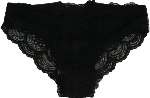 MAJTKI DAMSKIE KORONKOWE FULINA 406 czarne XL/2XL