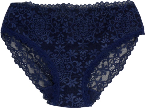 MAJTKI DAMSKIE figi KORONKOWE 3XL granatowe 2326