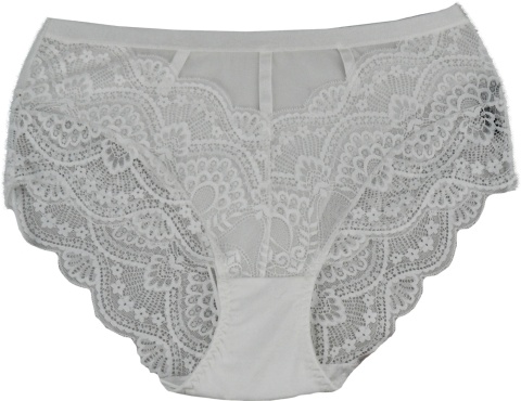 PLUS SIZE MAJTKI DAMSKIE KORONKOWE Ania Lu Lo 281 4XL ecru