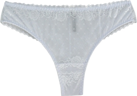 STRINGI BRAZYLIANY Z WYŻSZYM STANEM ANIA Lu Lo 290 3XL białe