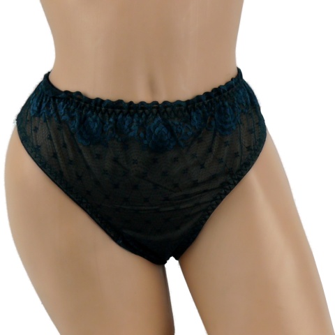 STRINGI BRAZYLIANY Z WYŻSZYM STANEM ANIA Lu Lo 290 3XL zielone