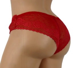 STRINGI BRAZYLIANY Z WYŻSZYM STANEM ANIA Lu Lo 290 XL czerwone