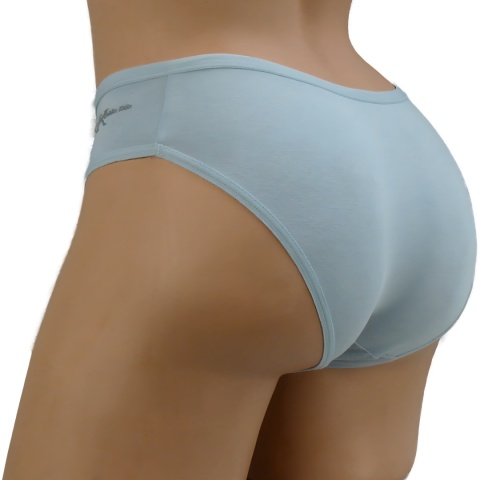 GK MAJTKI DAMSKIE figi MŁODZIEŻOWE BAWEŁNIANE M/L błękitne