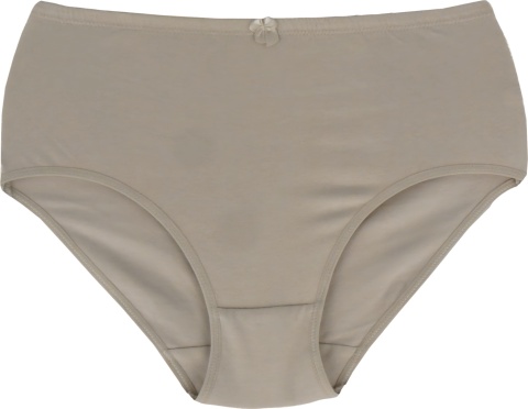 728 DORIMODES GŁADKIE BAWEŁNIANE MAJTKI DAMSKIE figi MAXI 2XL beżowy