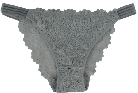 LULALO 179 KORONKOWE MAJTKI BRAZYLIANY szare L