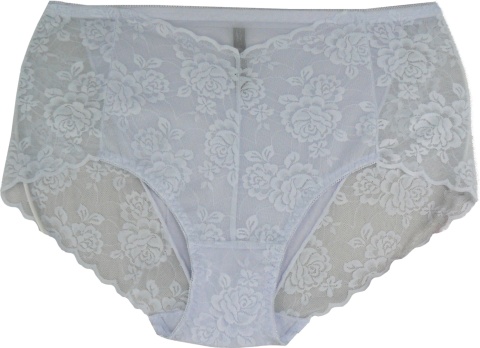 MAJTKI DAMSKIE FIGI KORONKOWE 2XL białe 312