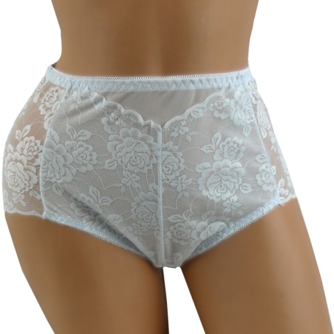 MAJTKI DAMSKIE FIGI KORONKOWE 2XL białe 312