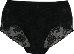 MAJTKI DAMSKIE FIGI KORONKOWE 2XL czarny 312