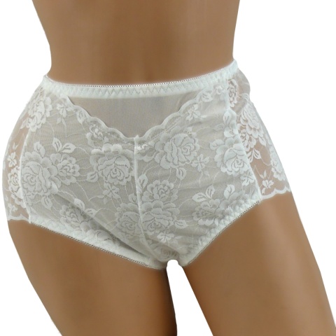 MAJTKI DAMSKIE FIGI KORONKOWE 4XL ecru 312