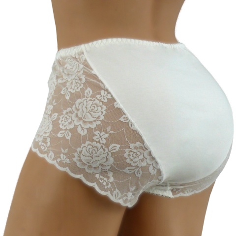 MAJTKI DAMSKIE FIGI KORONKOWE 4XL ecru 312