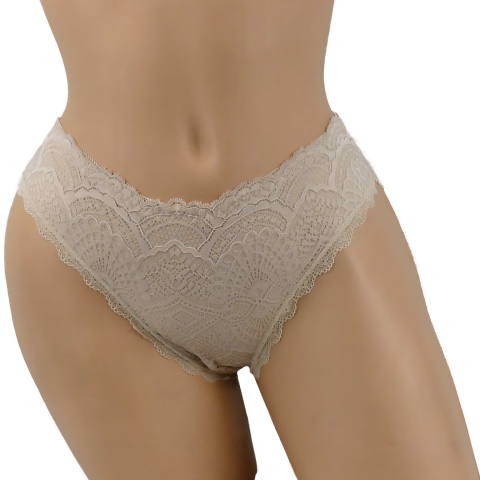 MAJTKI DAMSKIE KORONKOWE FULINA 406 beżowe M/L