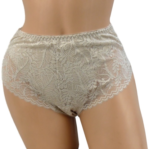 PEŁNE FIGI majtki DAMSKIE BEŻOWE 4XL 7707 Dorimodes