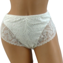 PEŁNE FIGI majtki DAMSKIE ECRU 2XL 7707 Dorimodes