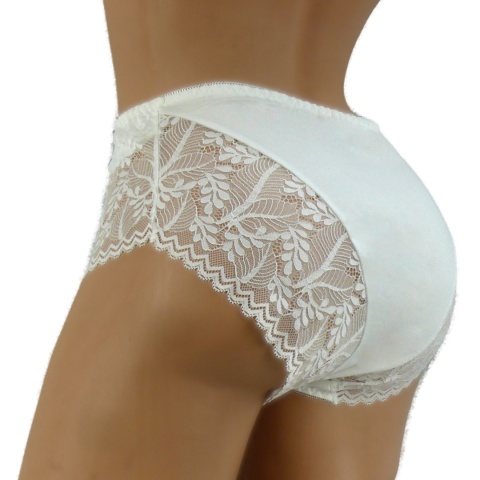 PEŁNE FIGI majtki DAMSKIE ECRU 2XL 7707 Dorimodes