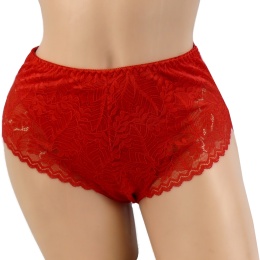 PEŁNE FIGI majtki DAMSKIE CZERWONE 2XL 7707 Dorimodes