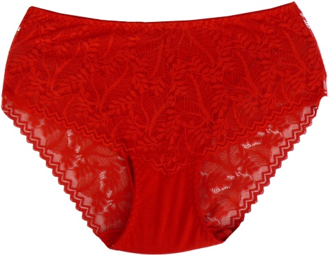 PEŁNE FIGI majtki DAMSKIE CZERWONE 2XL 7707 Dorimodes