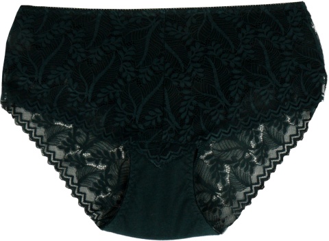 PEŁNE FIGI majtki DAMSKIE ZIELONY4XL 7707 Dorimodes