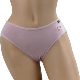 Stopki Jednolite Majtki Bawełniane Figi Młodzieżowe stópki L/XL różowe