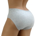 STOPKI BAWEŁNIANE MAJTKI figi DAMSKIE STÓPKI 3XL szare