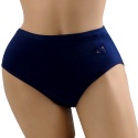 STOPKI BAWEŁNIANE MAJTKI figi DAMSKIE STÓPKI 3XL granatowe