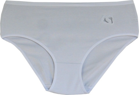 STOPKI BAWEŁNIANE MAJTKI figi DAMSKIE STÓPKI XL białe