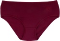 STOPKI BAWEŁNIANE MAJTKI figi DAMSKIE STÓPKI XL bordowe