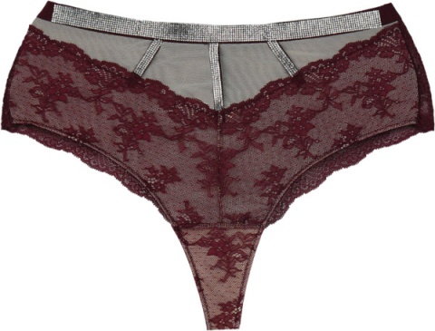 WYSOKI STAN DAMSKIE BRAZYLIANY XL czarne E5162E