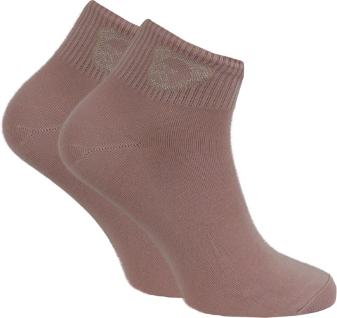 5x GŁADKIE krótkie SKARPETKI BAMBUSOWE damskie roz. 39-42 COSAS