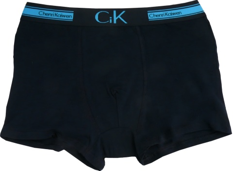 BOKSERKI MĘSKIE BAWEŁNIANE granatowe roz. L